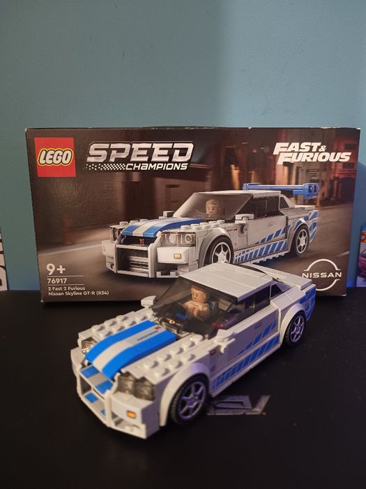 Lego Z serii Speed champions Nissan Skyline GT-R (R34)