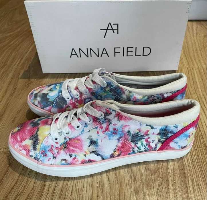 Sznurowane buty  Anna Field r. 39 - 25,5 cm trampki damskie