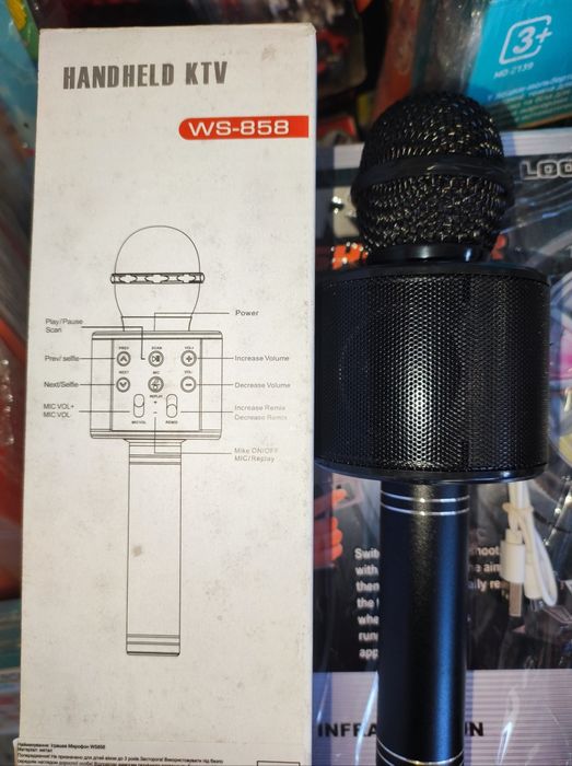 Дитячі мікрофони.