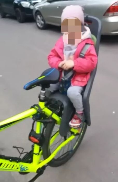 Дитяче велокрісло для велосипеда