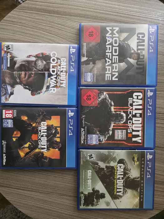 CALL OF DUTY/ modern worfare/cald war/war blak ops 3 і 4/infinite war