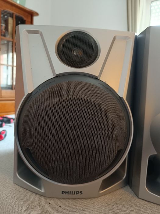 Aparelhagem Philips FW-C55 Mini Hi-Fi System-2x80W(peças ou reparacao)