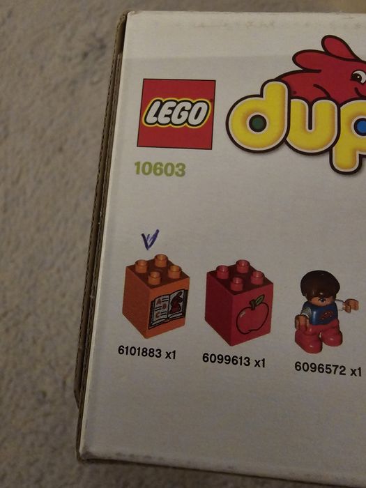 Zestaw LEGO duplo 10603 Mój pierwszy autobus