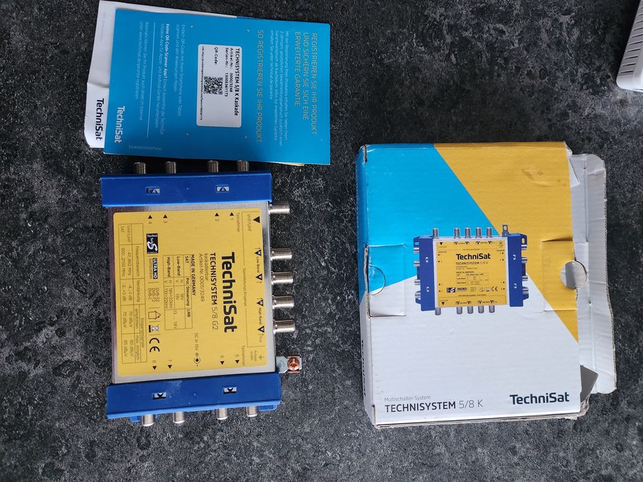 Multiswitch TV Sat Technisystem 5/8K