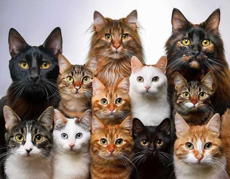 Котики, котята и кошки в хорошие руки.