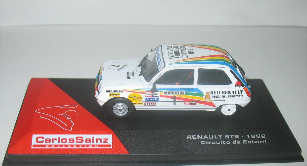 Altaya/Ixo - Renault 5 TS - Circuito do Estoril 1982 - Carlos Sainz
