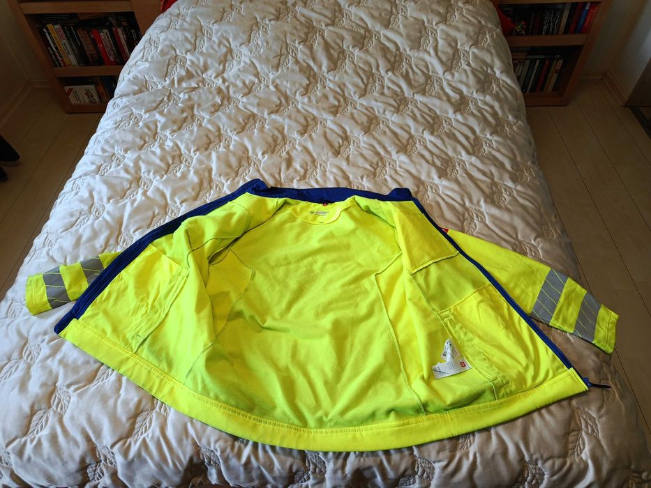 Robocza kurtka softshellowa odblaskowa Engelbert Strauss Motion 24/7 r. 2XL bdb