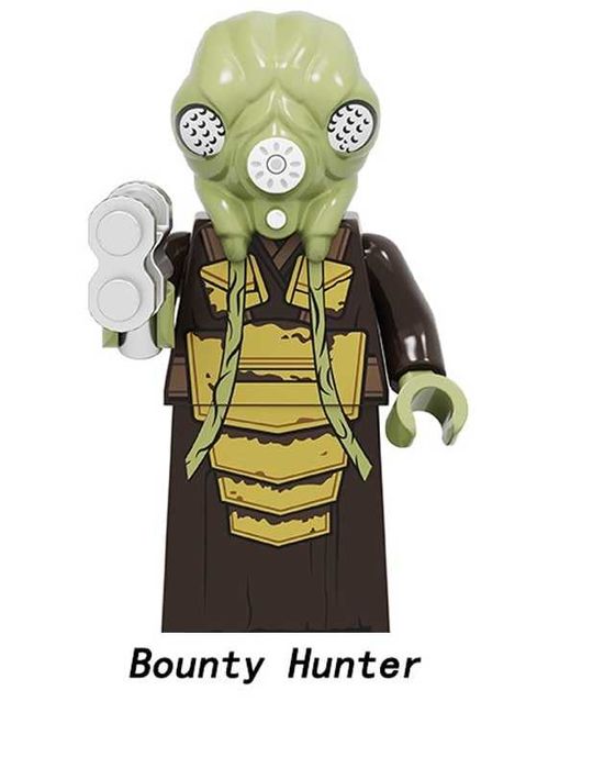 Figurka Star Wars Zuckuss Bounty Hunter Klocki Nowa z akcesoriami
