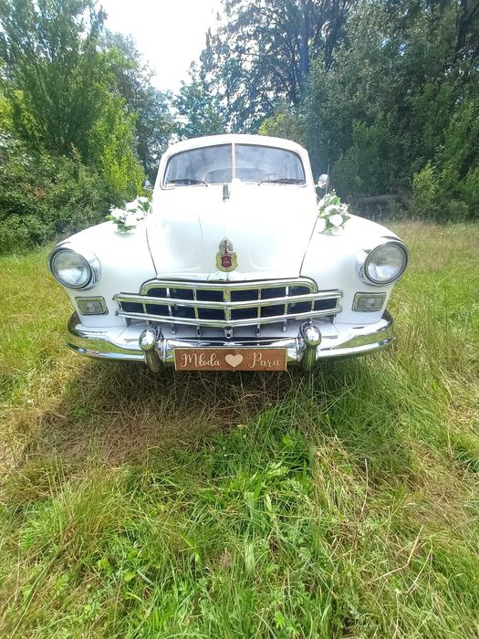Auto do ślubu,Auto na wesele,Zabytkowy GAZ,Zabytkowa limuzyna,Klasyk,Jedyny taki w Polsce Sesje Retro