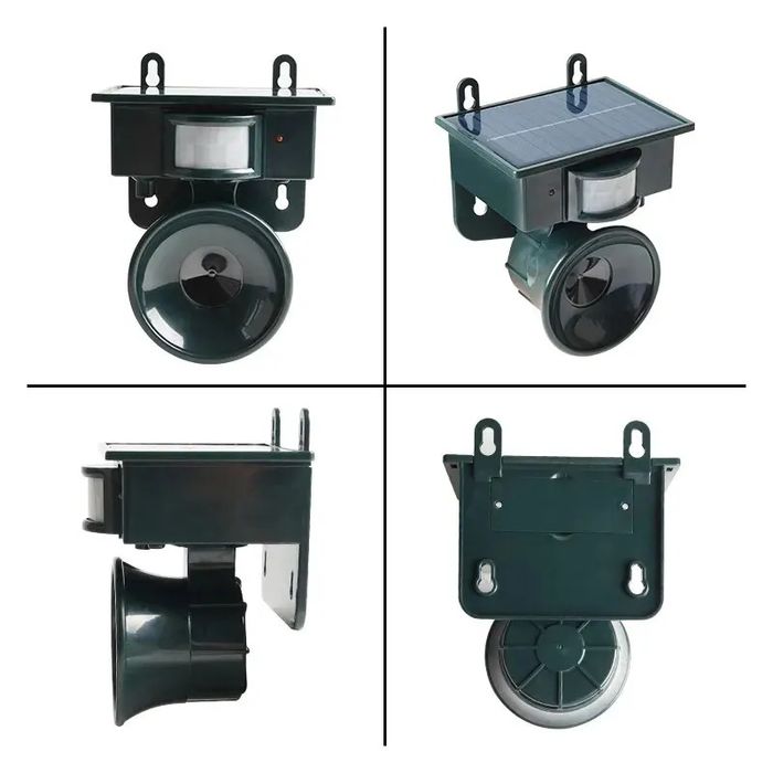 Repelente solar ultrassônico cães gatos passáros ratos etc