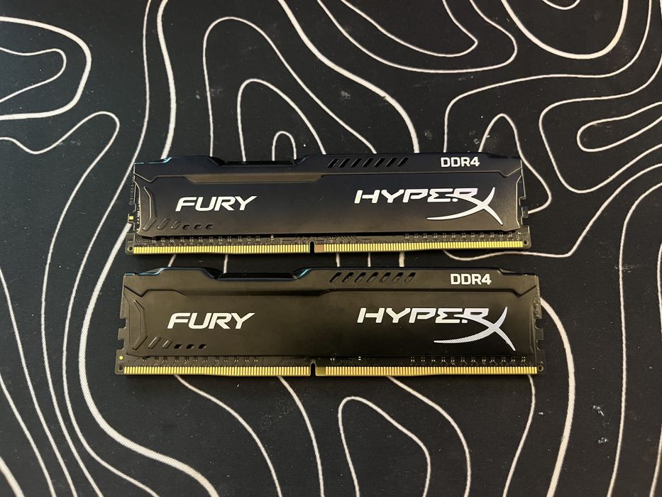 RAM HyperX Fury DDR4 8GB 2x4GB 2400MHZ