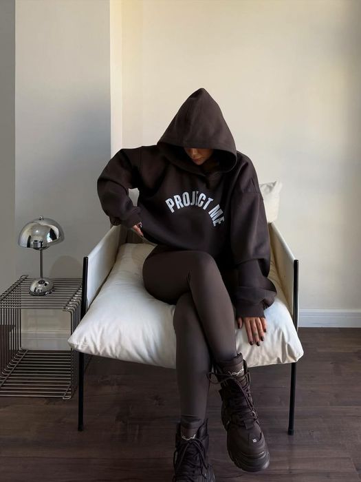 Костюм лосини+худі