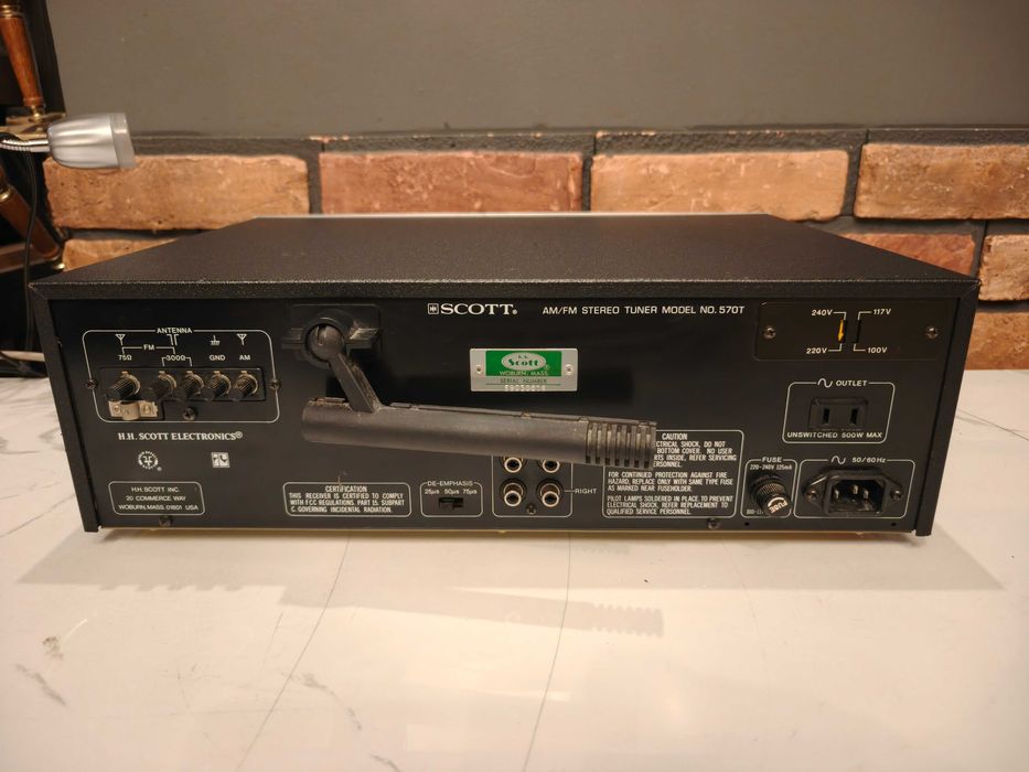 SCOTT 570T Flagowy Tuner radiowy ! TOP