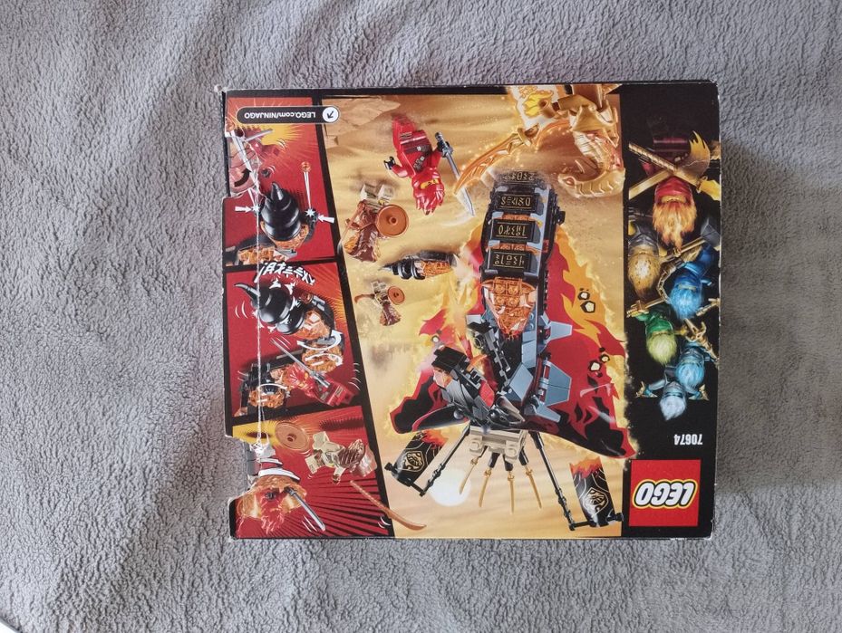 Rewelacyjne LEGO NINJAGO 70674 Ognisty kieł