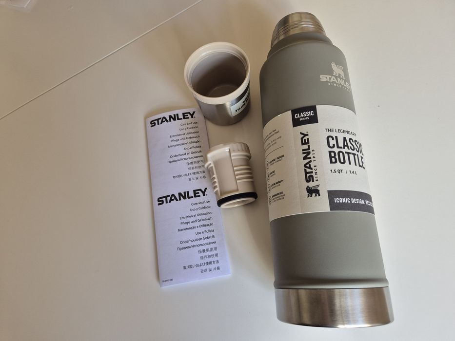 Термос Stanley Legendary Classic bottle 1.4 л сірий з США