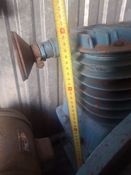 Kompresor + silnik do dużej butli