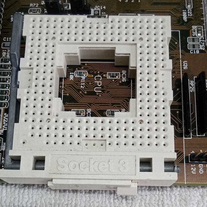 Motherboard 486 MSI MS-4134 com PCI/VLB