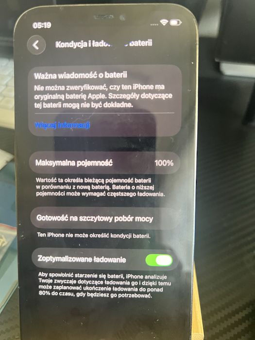 Iphone 12 pro 256GB uszkodzony