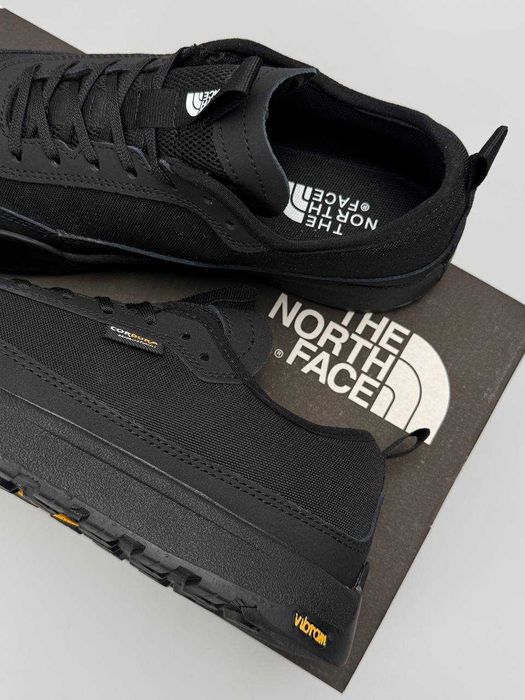 Кросівки-кеди The North Face Clyffe Trainers Black (41-45) - чоловічі Норт Фейс чорні, кордура, на осінь, ТНФ, TNF