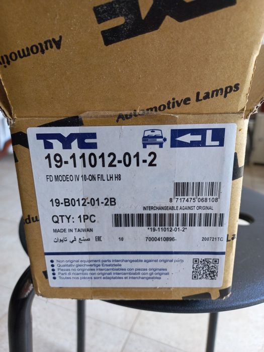 Ford Mondeo IV 2007_2015 Farol de nevoeiro