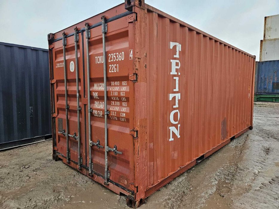 Kontener morski 20'DC używany magazyn garaż przechowalnia