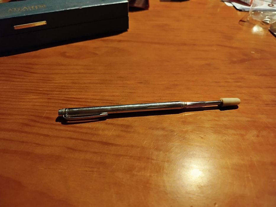 Caneta apontador extensível para colecionar muito antiga