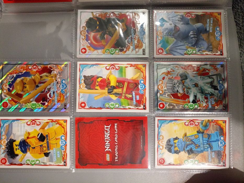 Karty LEGO Ninjago TCG10 seria 10 na sztuki