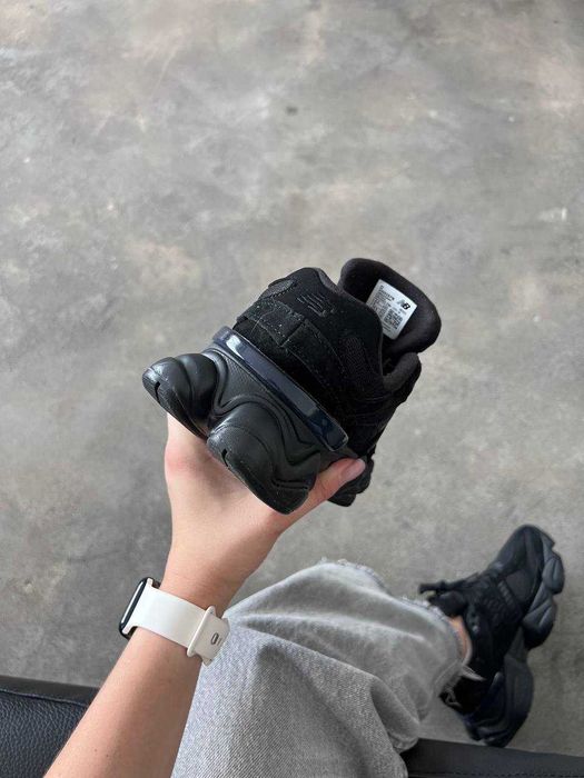 Кросівки New Balance 9060 Full Black (36-45) Нью Беланс 9060 чорні