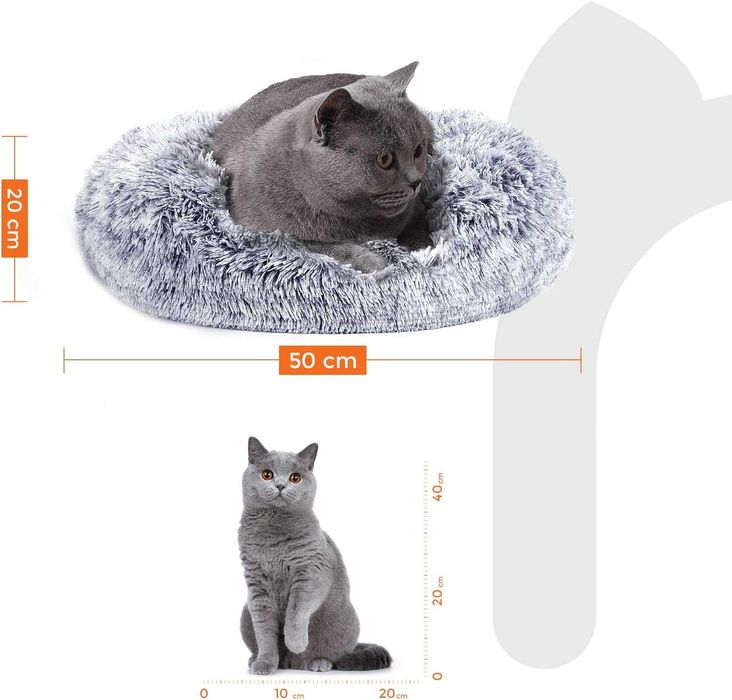 Legowisko łóżko dla psa szary