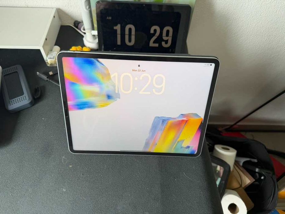 iPad Pro 12,9” M1 256GB + Pencil 2 + Capa + Paperlike