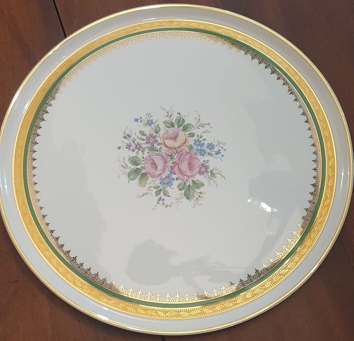 Prato de porcelana LIMOGES