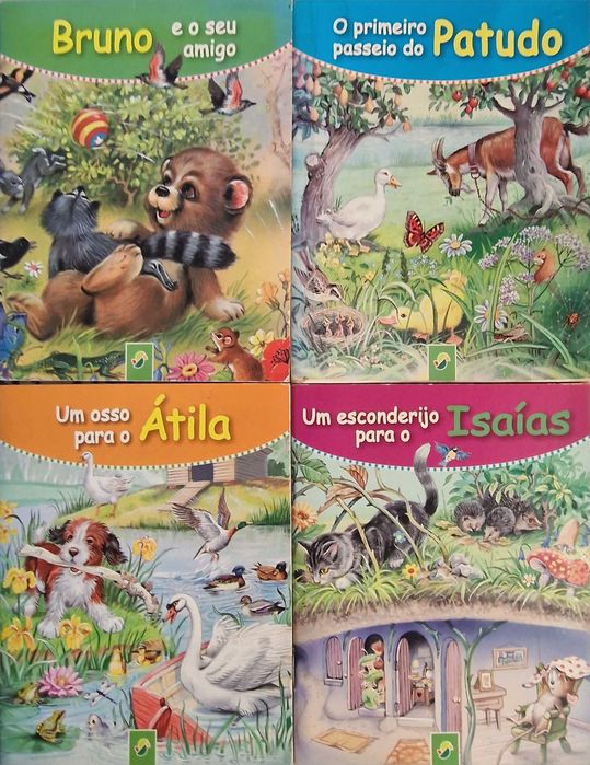 Livros infantis (4 livros)