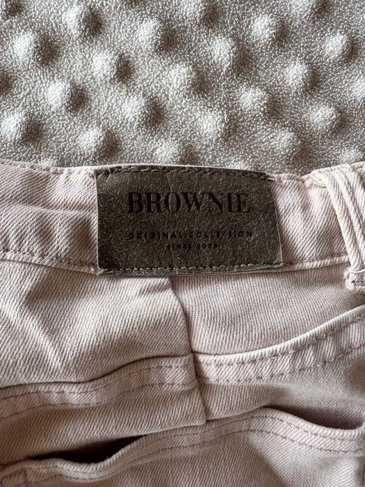 Calças Brownie rosa