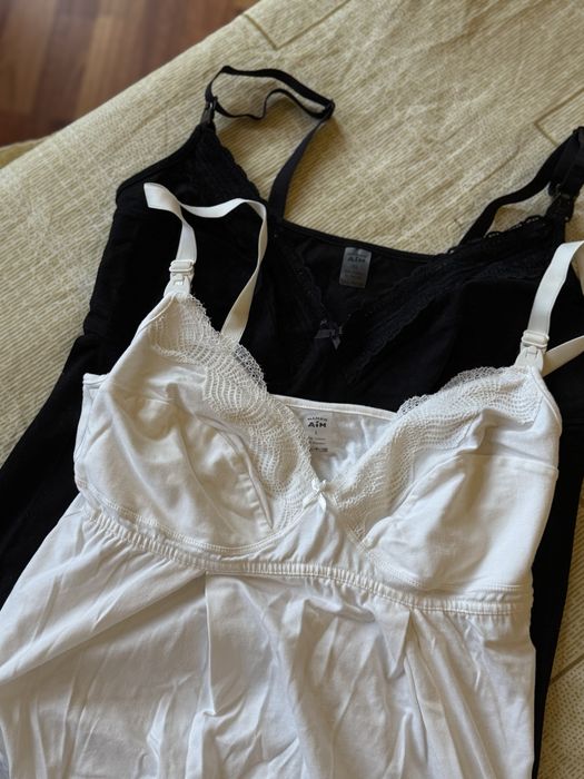 Нічна сорочка для вагітних та годування L  Мамин Дім