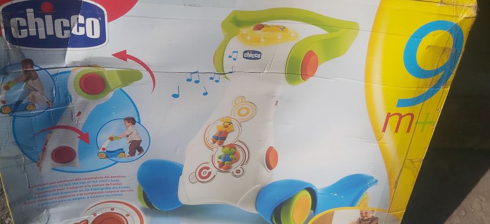Ходунки Chicco ( Чико) в новом состоянии. Музыка свет есть