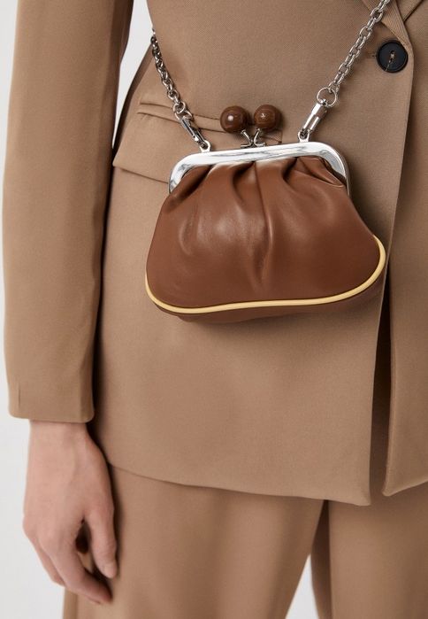 Шкіряна сумка Weekend Max Mara