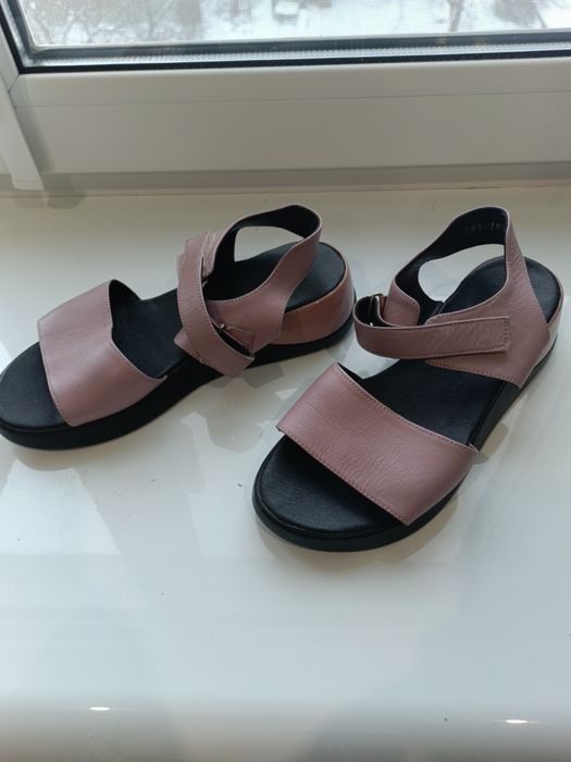 Баосоножки кожані женскі