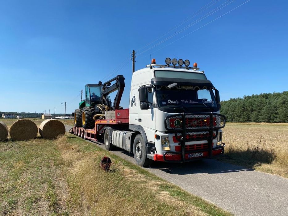 Transport niskopodwoziowy/gabaryty/laweta/koparki/ładowarki/spycharki