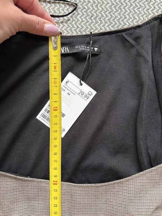 Сукня Zara XS/S 34 Италия ділова тепла плаття строге платье теплое