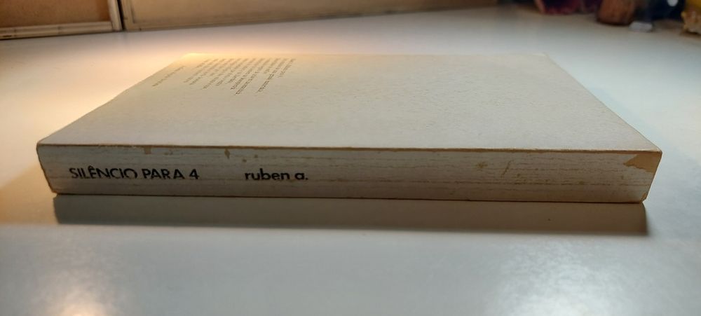 Silêncio para 4 - Ruben A. (1ª edição, 1973)