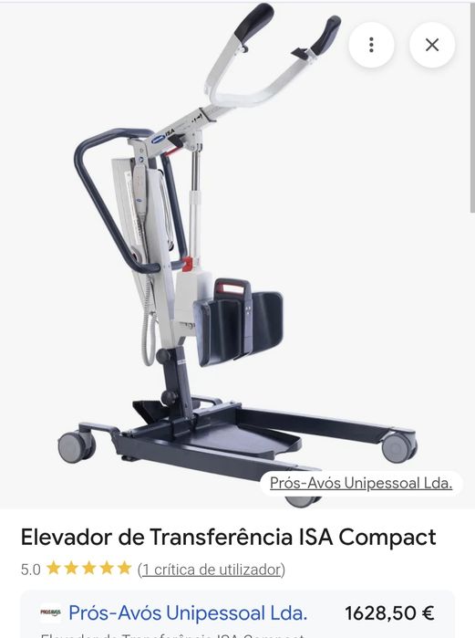 Grua de transferência INVACARE ISA