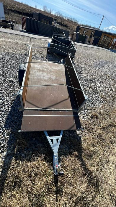 Причіп легковий (прицеп легковой) розміри 1,2 х 2м оцинкований фанера