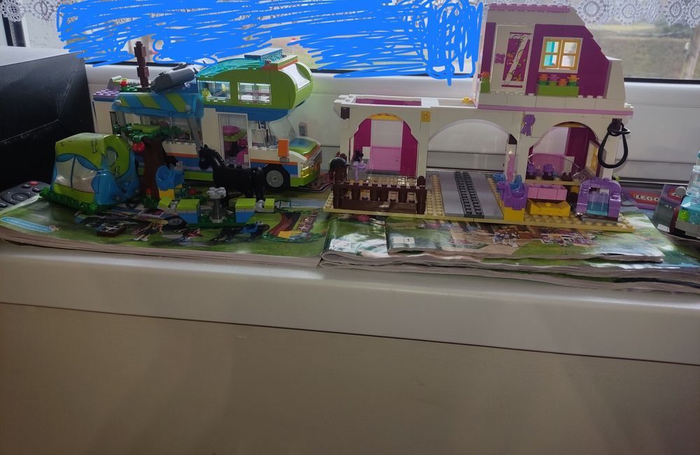 Duży zestaw klocków LEGO friends