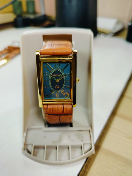 Zegarek Seiko Tank Quartz wysyłka paczkomat gratis