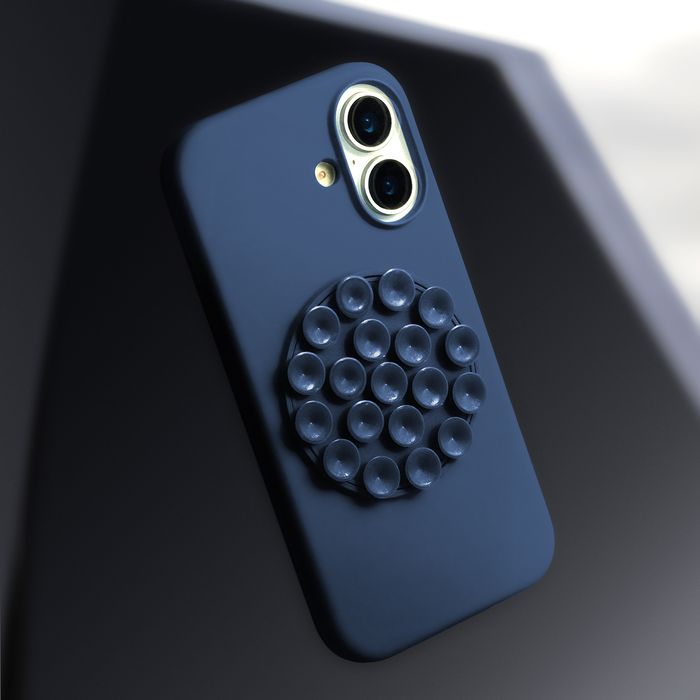 Nakładka Silicone Stick do iPhone 15 Pro 6,1" niebieska