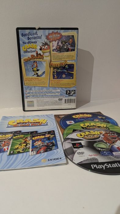 Crash Bandicoot action pack ps2