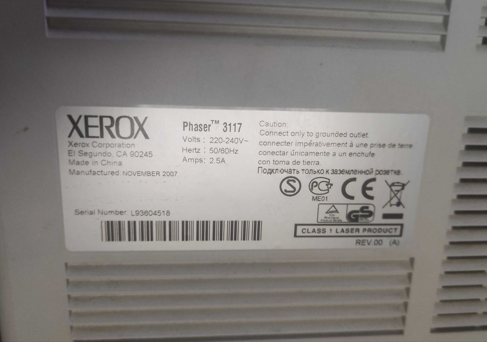 Принтер Xerox рабочий
