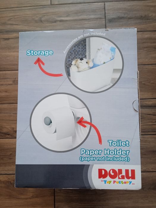 Bacio de treino em forma de mini sanita