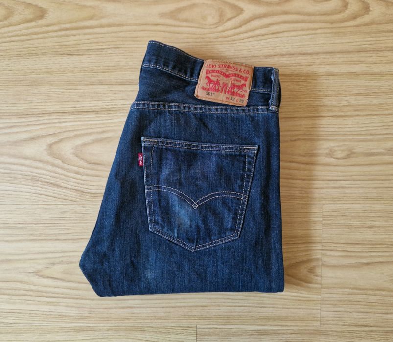 Джинси чоловічі Levi's 501 W32 L32 (Levis/Левайс) Original