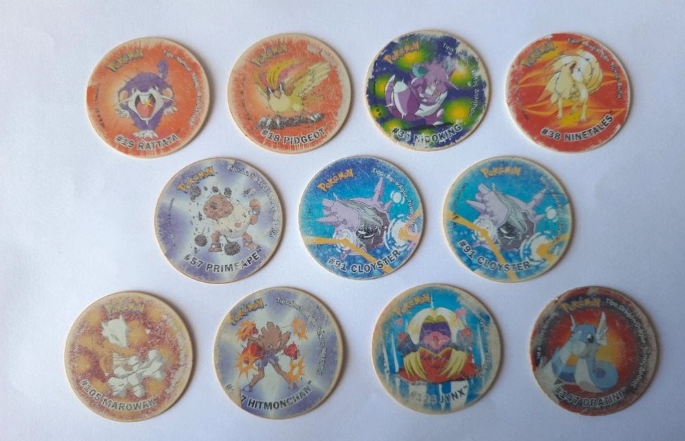 Tazos pokemon attack / ataque 1 de Portugal - venda à unidade